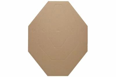 IPSC Cardboard Target, 58x46 cm, RANGE-SOLUTIONS, Brown