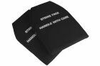 Juego de placas de maniqu&iacute; SAPI talla S Wosport