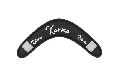 Karma Returns Rubber Patch black