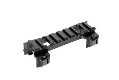 Low profile RIS rail for MP5 type replicas