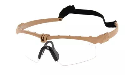 Lunettes Battle Pro Thermal Tan/Clear - Nuprol