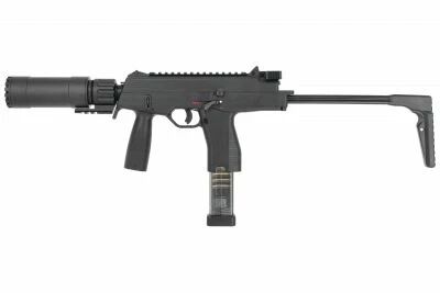 MARUYAMA MP-IX SMG CON SILENCIADOR NEGRO