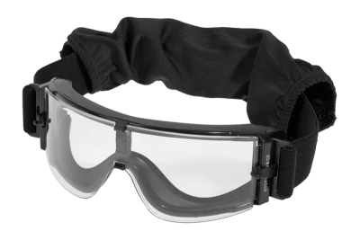 Masque de protection noir 3 verres Delta Tactics