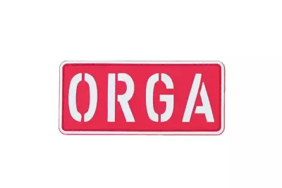 ORGA Rubber Patch JTG RED