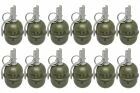 Pack de 12 granadas de fragmentaci&oacute;n RGD-5 PYROSOFT PYRO-5M