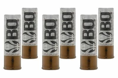 Pack of 6 BO/FABARM clear airsoft shotgun shells