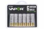 6 cartuchos de escopeta VAPOR