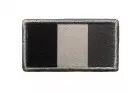 PATCH DRAPEAU FRANCAIS BROD&Eacute; GRIS