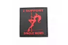 Patch PVC I Support Single Mums Blackmedic JTG