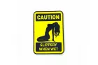 Patch PVC Slippery when Wet JTG