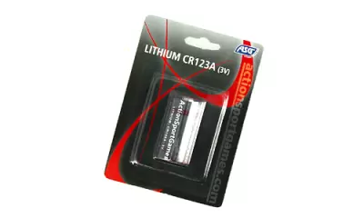 Pile CR123 3V Lithium ASG