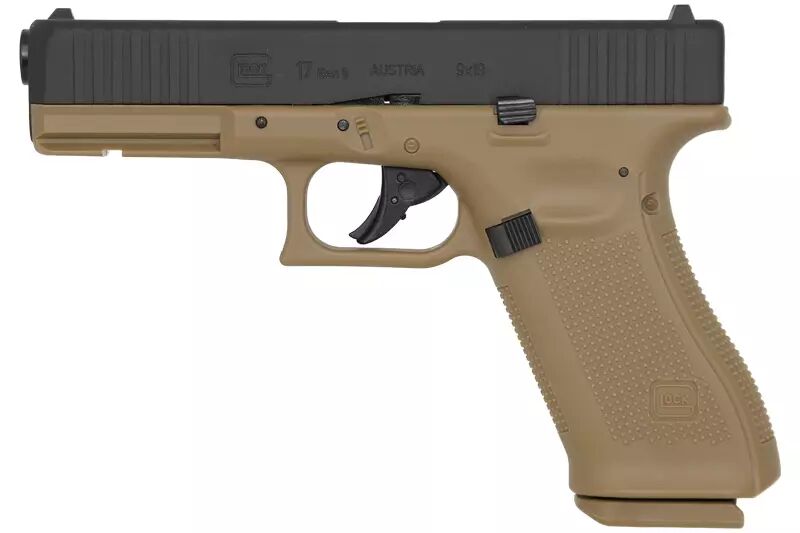 PIST GLOCK 17 GEN5 BBS 6MM CO2 < 2,0 J BLACK COYOTE UMAREX