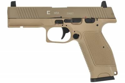 PISTOL 6MM MKW BLOWBACK CERAKOTE TAN KIZUNA WORKS
