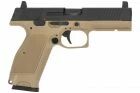 PISTOL 6MM MKW BLOWBACK METAL BLACK AND TAN KIZUNA WORKS