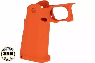 Pistol Grip Custom Orange Cerakote for Hi-Capa GBB Tokyo Marui COWCOW 