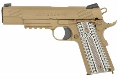 pistola gas colt 1911 m45a1 izquierda