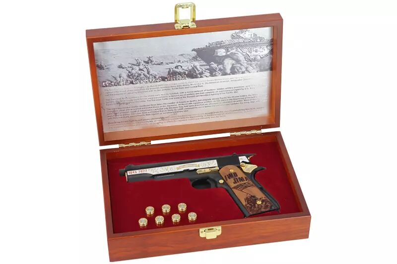 PISTOLET 6MM 1911 IWO JIMA EDITION LIMITEE GAZ G&amp;G Armament