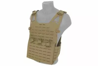 Plate Carrier Laser Cut Full Hypalon JPC Tan WOSPORT
