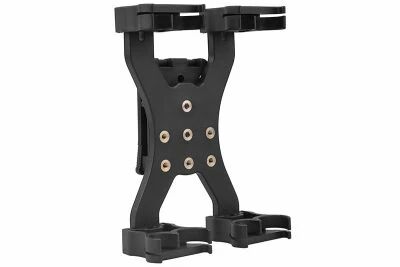 PORTA CARTUCHOS DE ESCOPETA WOSPORT NEGRO 