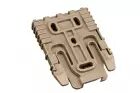 Quick release tan attachment set for Amomax/Cytac/WOSPORT tactical holster