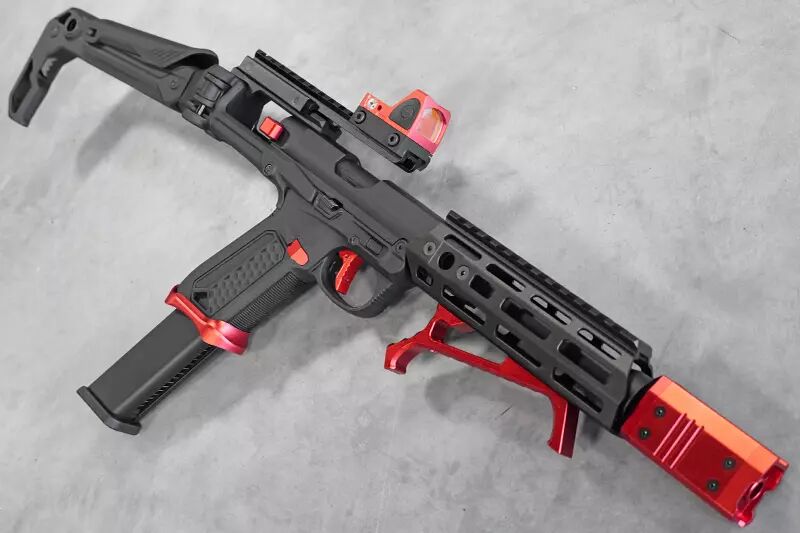 Replica AAP-01 Assaut Black/Red AAC Custom