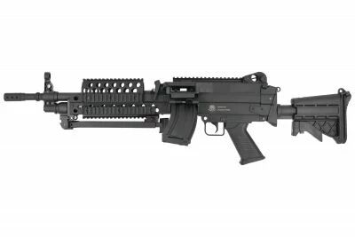 M249 MK46 FN-Herstal MINIMI CYBERGUN, mano izquierda