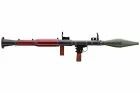 Replica Airsoft RPG-7 rocket launcher metal &amp; faux wood