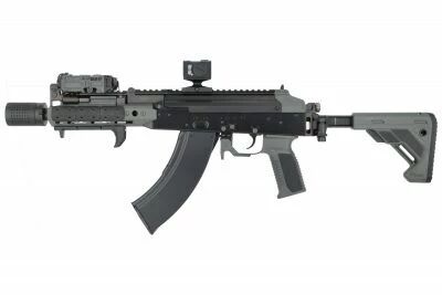 AKX GBBR HEPHAESTUS Cerakote Black Grey Left