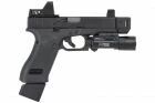 Custom Glock 45 Black Straight Barrel