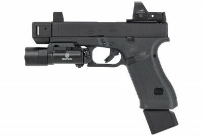 Custom Glock 45 Negro Ca��n Izquierdo