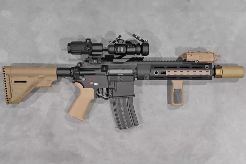 Replica DELTA 595 Combat Black/Tan Ragnarok Aster SX custom