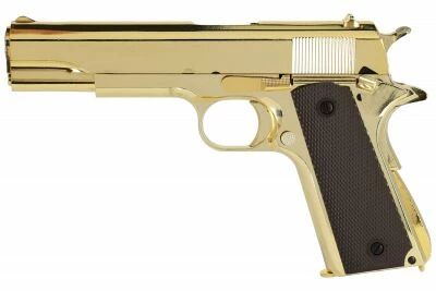 R�plica GBB 1911 Gold Golden Eagle