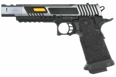 R�plica GBB hi-capa 5.1 Black/Silver Golden Eagle
