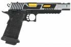 R&eacute;plica GBB hi-capa 5.1 Black/Silver Golden Eagle
