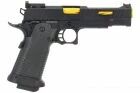 R&eacute;plica GBB hi-capa 5.1 negro/Oro Golden Eagle