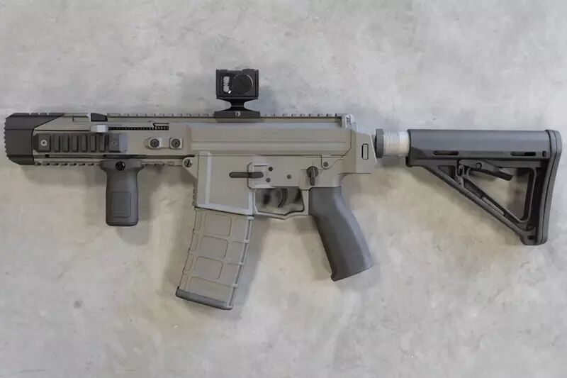 Replica GHK G5 GBBR CQB Tungsten Cerakote Custom