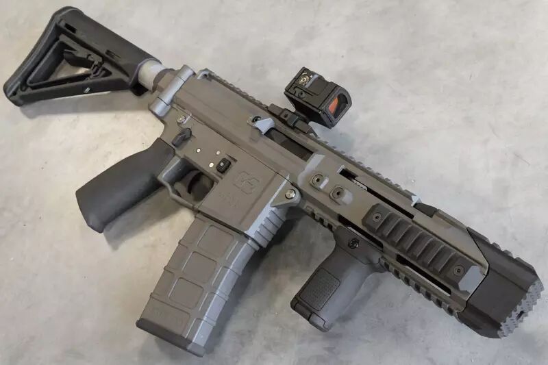 Replica GHK G5 GBBR CQB Tungsten Cerakote Custom