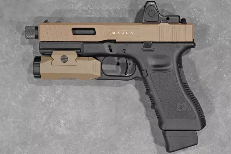 Replica GLADIUS Magna VI Glock Bi-ton Black Custom