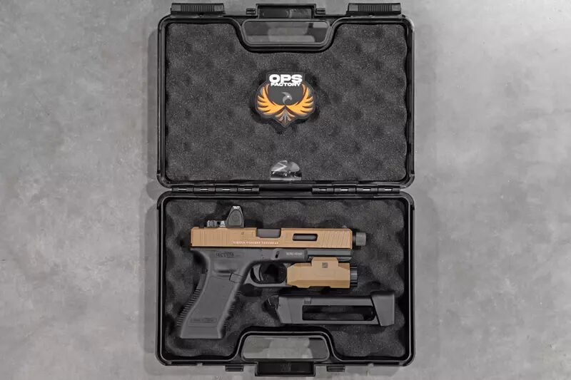 Replica GLADIUS Magna VI Glock Bi-ton Black Custom