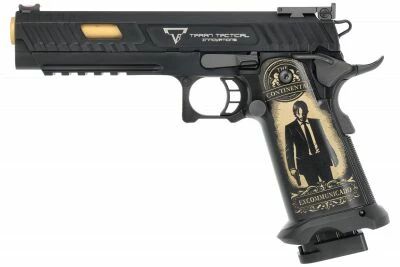 R�plica Continental negro oro izquierda