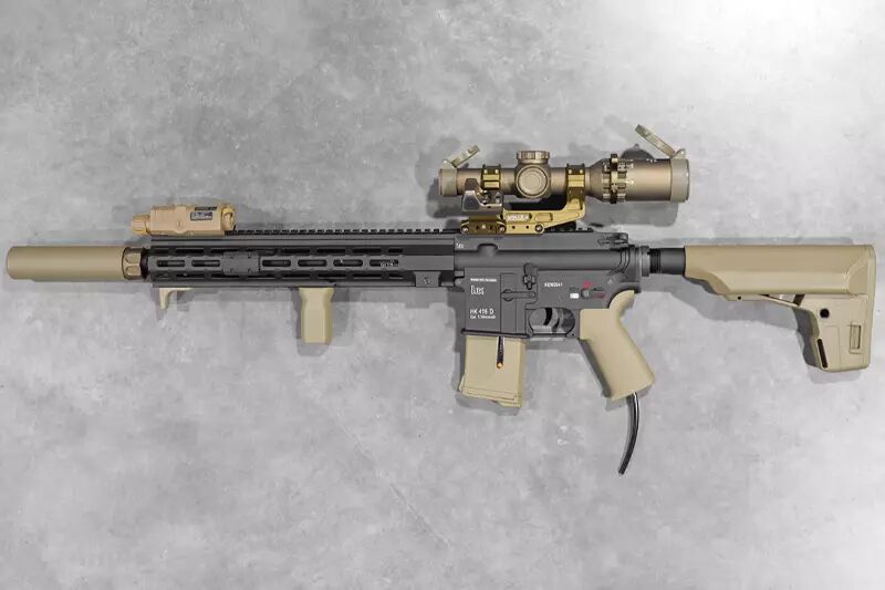 Replica H&K 416 DMR PTS HPA Custom