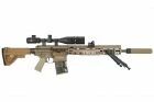 Replica H&K M110 A1 Green Brown AEG DMR Titan Custom
