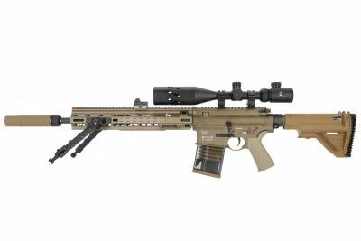 Replica H&K M110 A1 Green Brown AEG DMR Titan Custom