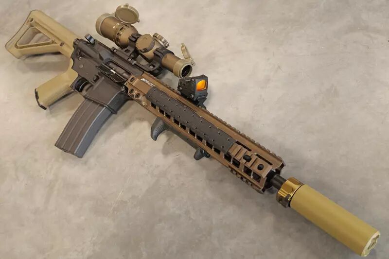 Replica M4 DMR GBBR Tokyo Marui Geissele MK4 Custom