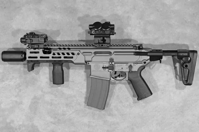 Replica MCX Arron Smith L01T TM MWS GBBR System Cerakote Custom