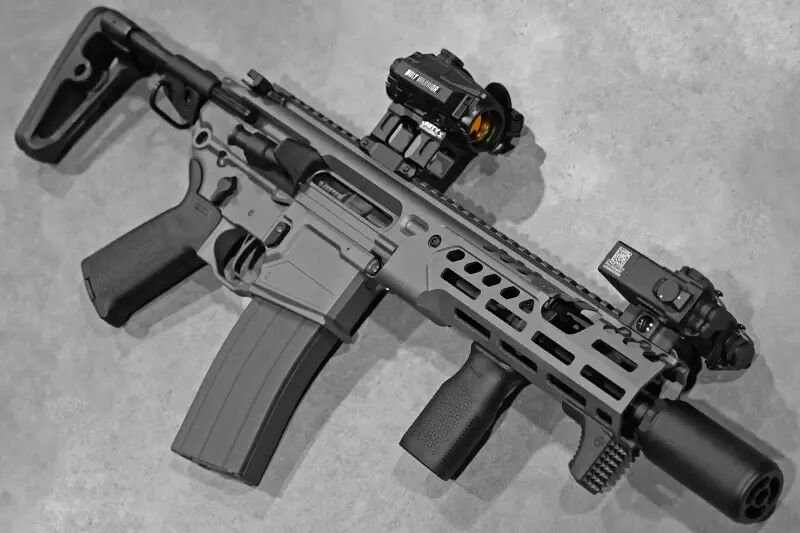 Replica MCX Arron Smith L01T TM MWS GBBR System Cerakote Custom