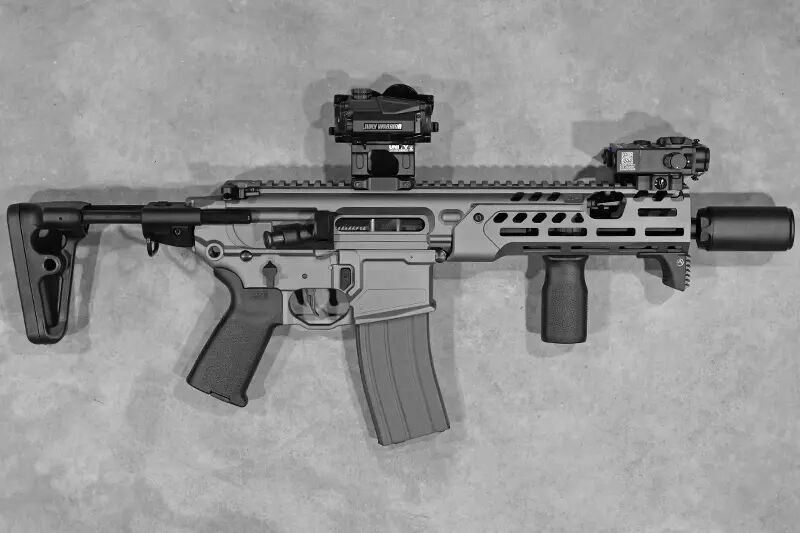 Replica MCX Arron Smith L01T TM MWS GBBR System Cerakote Custom