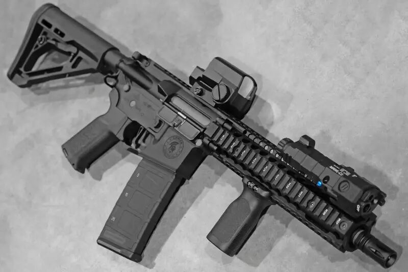 Replica MK18 Black Lancer Tactical MK62 Aster Custom