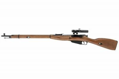 Mosin-Nagant sniper PU black wood left