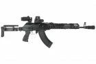 AKM personalizado de Tokyo Marui, GBBR, ca&ntilde;&oacute;n de retroceso fuerte, derecho